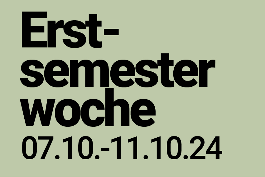 Erstsemesterwoche WiSe 2024/25