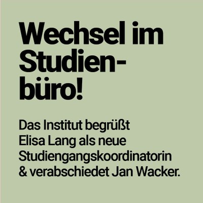 Wechsel im Studienbüro