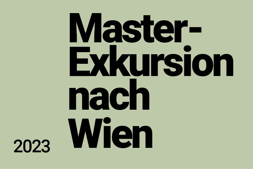 Master-Exkursion nach Wien